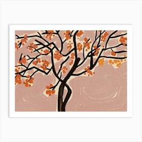 Autumn Tree Art Print