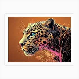 Leopard In The Grass Art Print