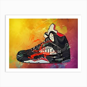 Air Jordan Shoes Art Print