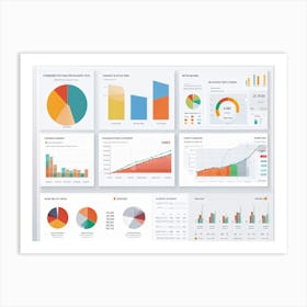 Business Dashboard Art Print