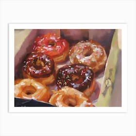 Donuts Art Print