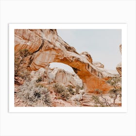 Desert Rock Arch Art Print