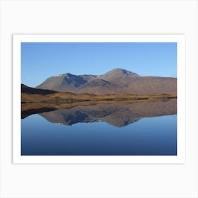 Black Mount the Highlands 1 Art Print