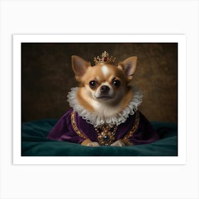 Chihuahua Portrait 3 Art Print