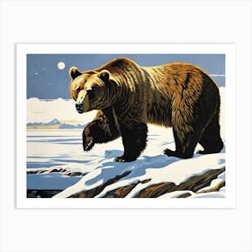 The Great Bear at the pole Art Print