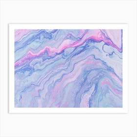 Marbled Wall Art Art Print