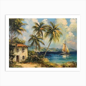 House On The Beach 17 Art Print