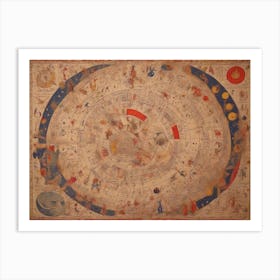 Astronomical Tapestry Art Print