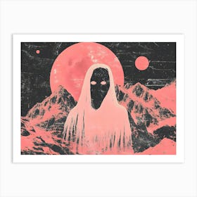 Ghost In The Mountains Art Print