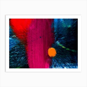 Acrylic Extruded Painting 196 Art Print