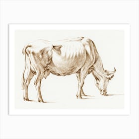 Grazing Cow, Jean Bernard Art Print