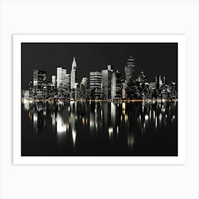 New York City Skyline 2 Art Print