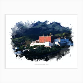 Bìshǔ Shānzhuāng, Hebei, China Art Print