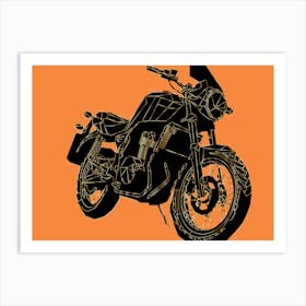 Motorcycle Art Print