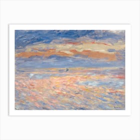 Sunset (1879 1881), Pierre Auguste Renoir Art Print