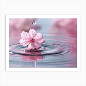 Water Droplet 1 Art Print