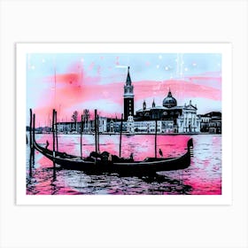 City Breaks - Venice Siesta Art Print