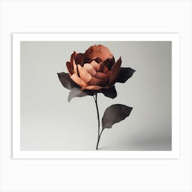 Rose Loss Death Art Print