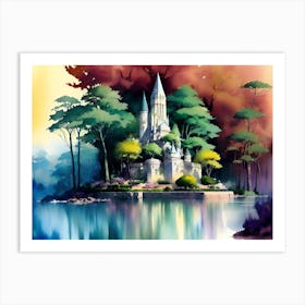 Fairytale Castle 11 Art Print