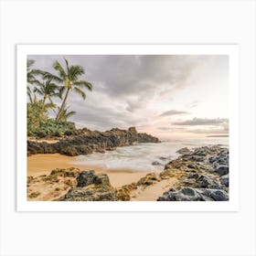 Hawaii Beach Sunset Art Print