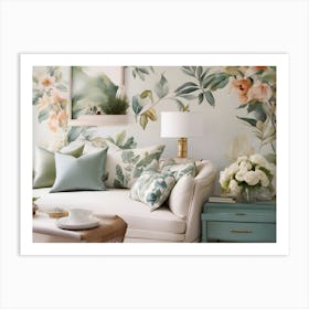 Floral Wall Art Art Print