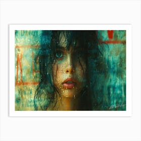 Dreamliner - Dream Doll Rainy Day Art Print