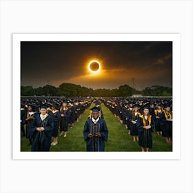 Graduation Ceremony 3 Art Print