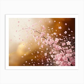 Sakura Blossoms Art Print