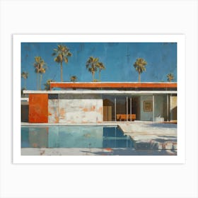 California House 9 Art Print