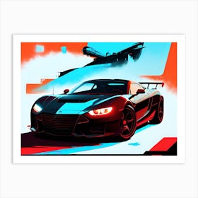 Need For Speed 1 Art Print