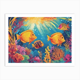 Under The Sea 19 Art Print