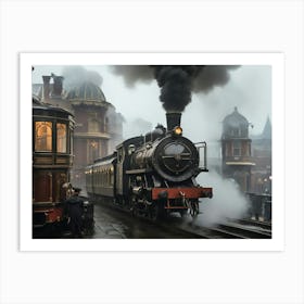 Steam Train 5 Art Print