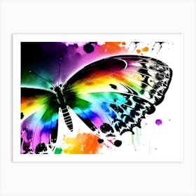 Colorful Butterfly 6 Art Print