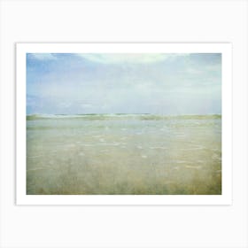 Sand And Sea 4 Art Print