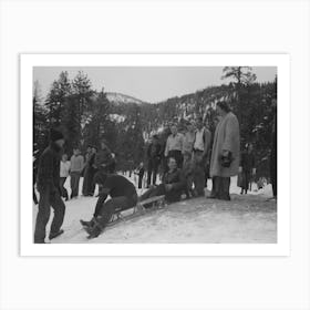 The Takeoff, Sequoia National Park, California By Russell Lee Art Print