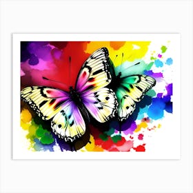 Butterfly Painting 11 Art Print