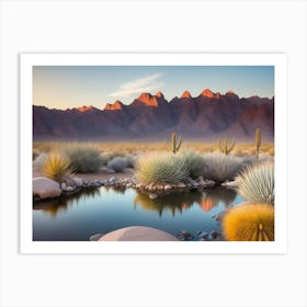 Desertwinter Art Print