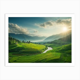 The Valley of Life Art Print