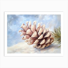 Pine Cone Art Print