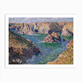 Port Domois, Belle Isle, Claude Monet Art Print