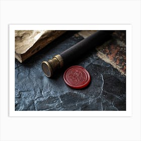 Wax Seal Art Print