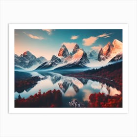 Mountain Landscape 40 Art Print