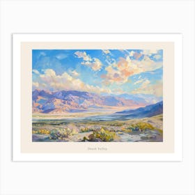 Western Landscapes Death Valley California 2 Poster Art Print