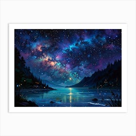 Night Sky 21 Art Print