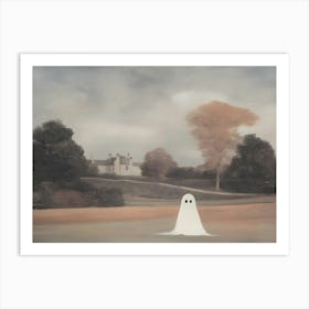 Ghost In The Field 2 Art Print