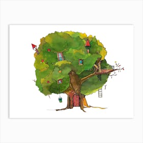 Magic Tree House Art Print