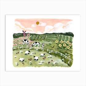 Pasture Art Print