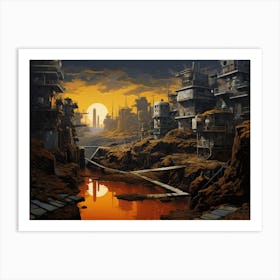 Cityscape Art Print