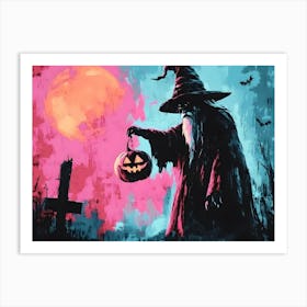 Halloween Witch 1 Art Print