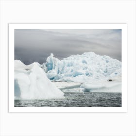 Iceberggeometry 10 Art Print